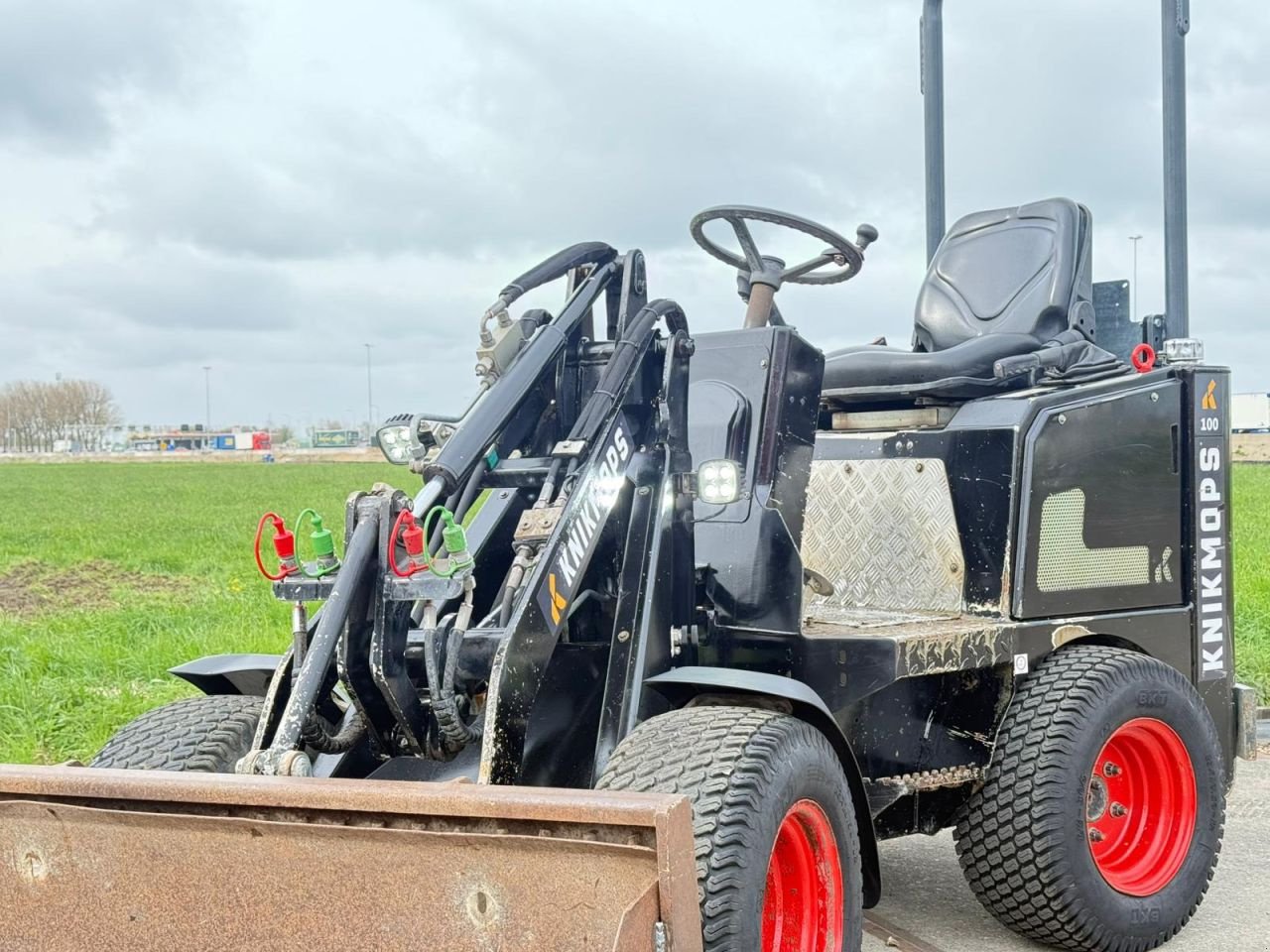 Kompaktlader του τύπου Knikmops 100, Gebrauchtmaschine σε Hardinxveld-Giessendam (Φωτογραφία 4)