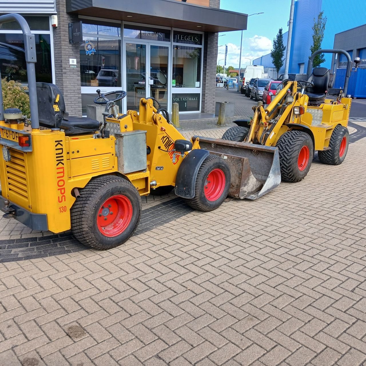 Kompaktlader of the type Knikmops 130, Gebrauchtmaschine in Alblasserdam (Picture 1)