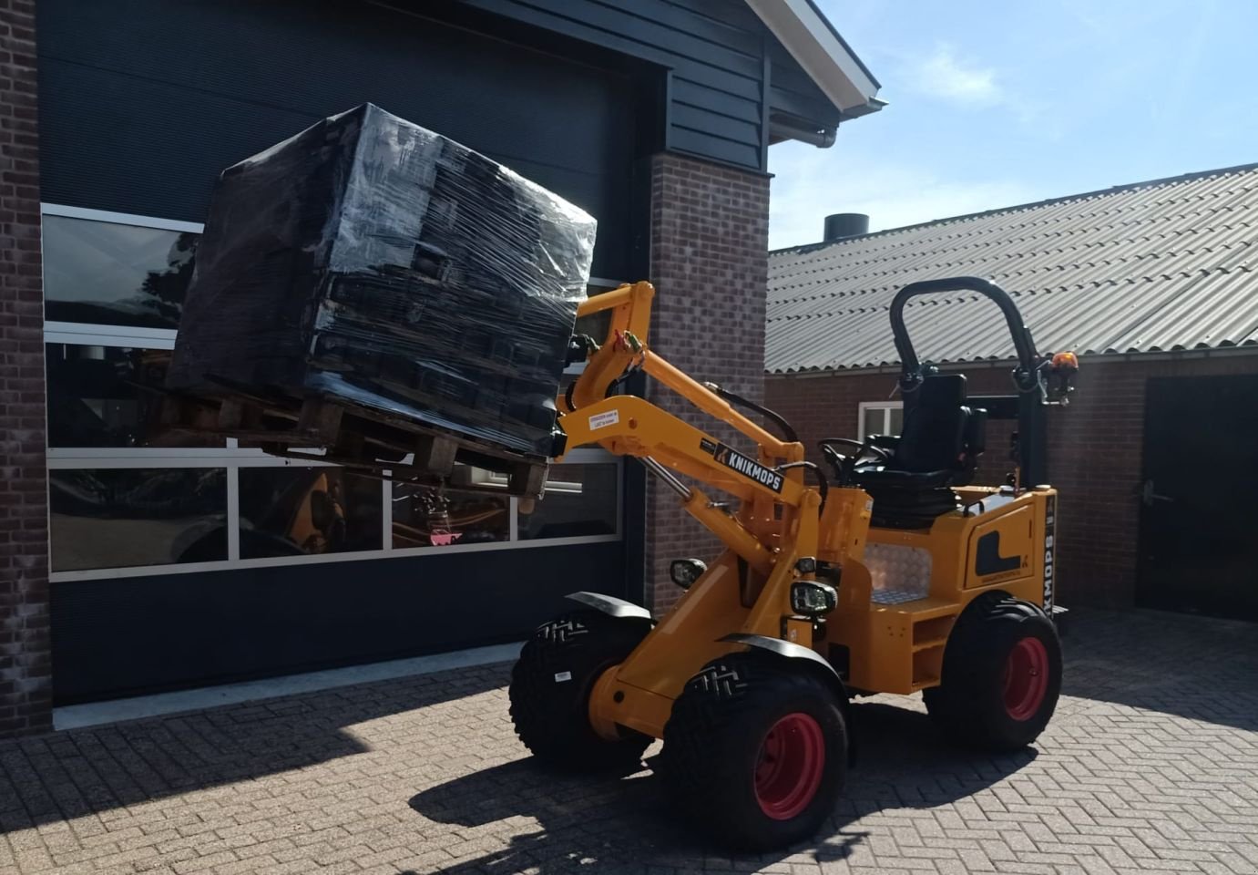 Kompaktlader za tip Knikmops 130, Neumaschine u Lunteren (Slika 3)