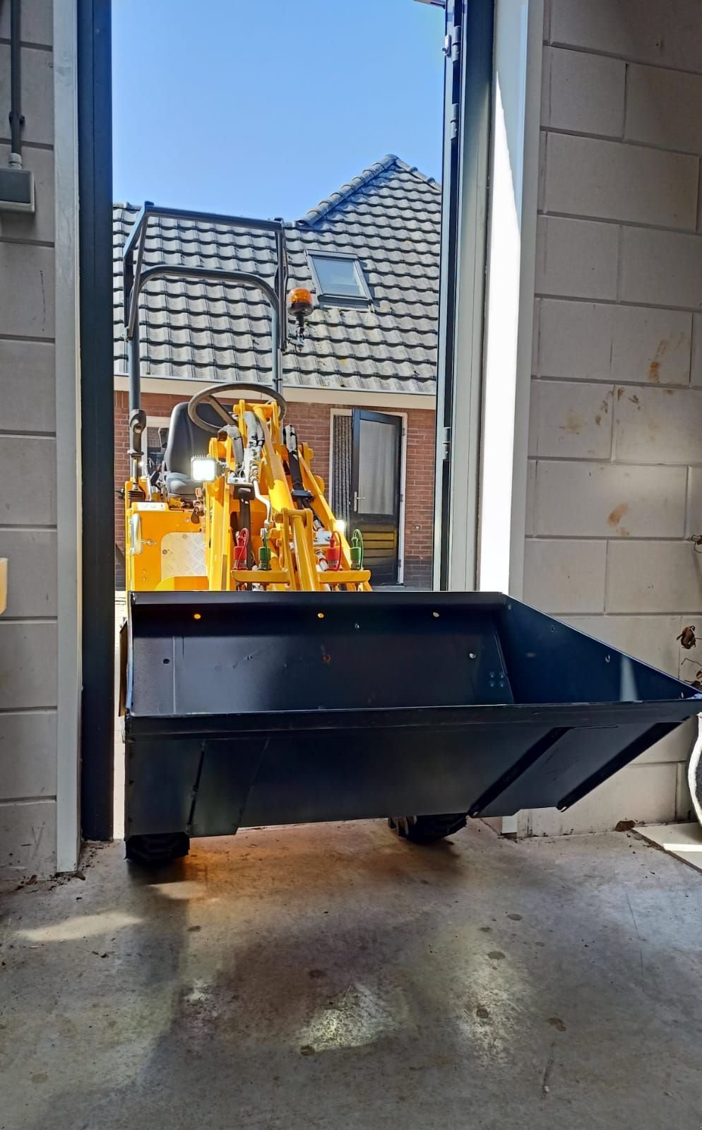 Kompaktlader tip Knikmops 85, Neumaschine in Lunteren (Poză 3)