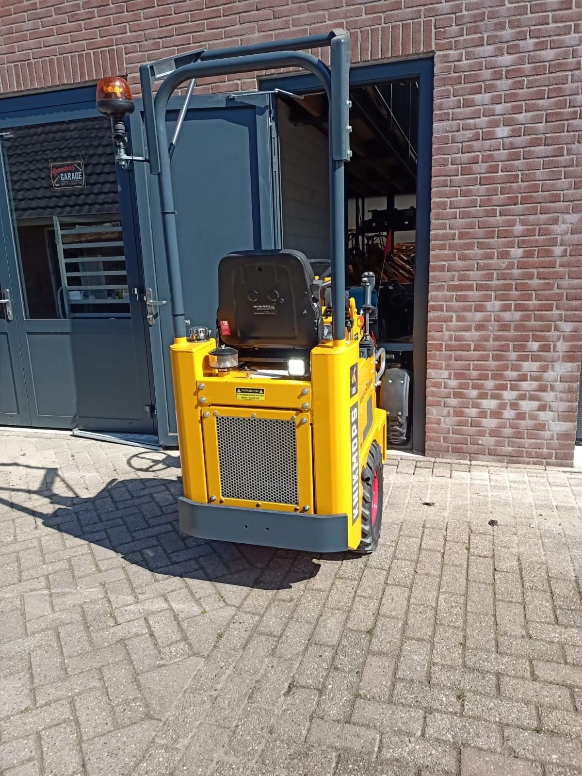 Kompaktlader typu Knikmops 85, Neumaschine v Lunteren (Obrázek 4)