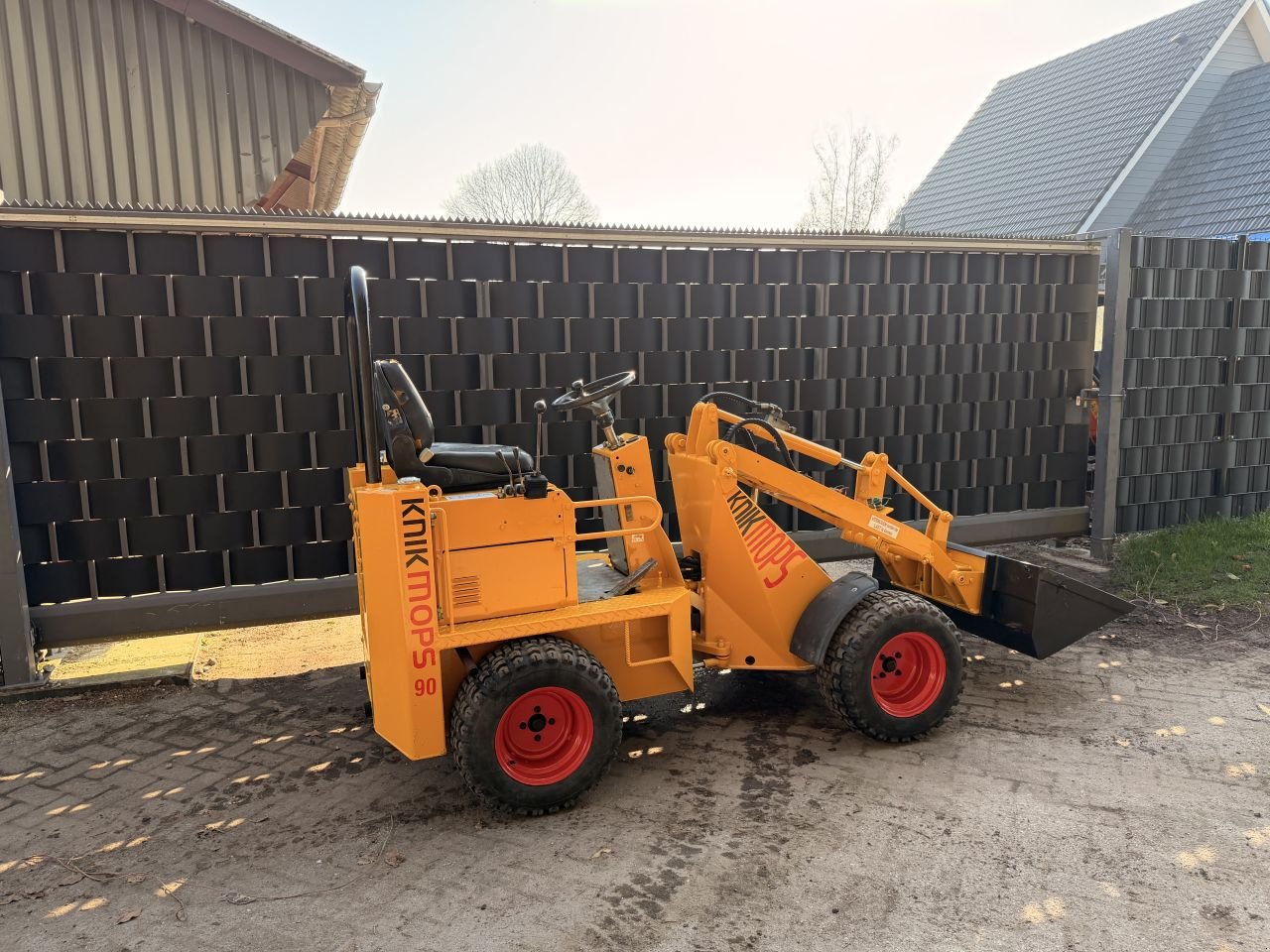 Kompaktlader Türe ait Knikmops 90, Gebrauchtmaschine içinde Veessen (resim 9)