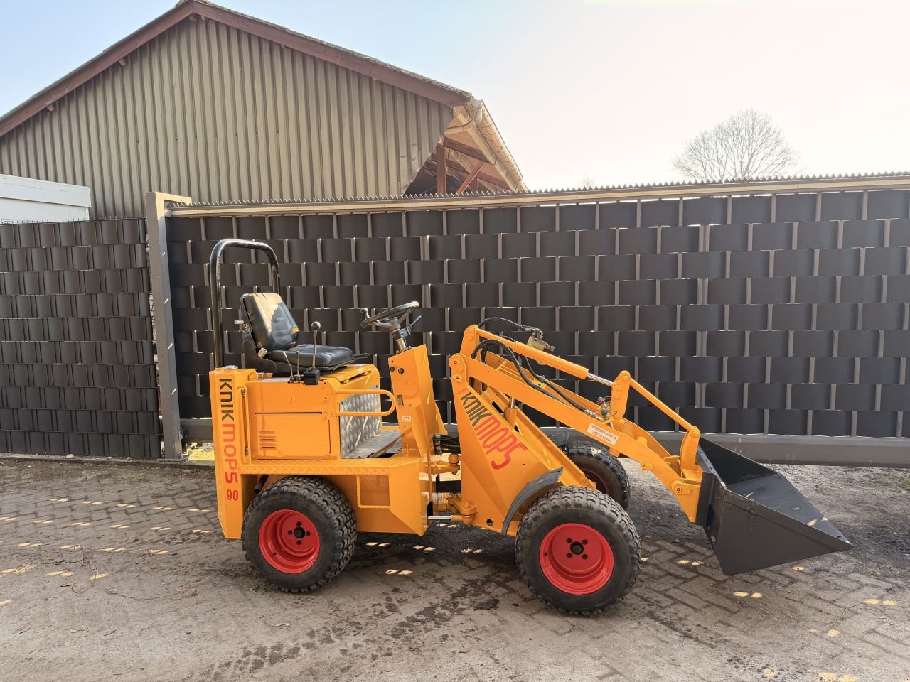 Kompaktlader Türe ait Knikmops 90, Gebrauchtmaschine içinde Veessen (resim 10)