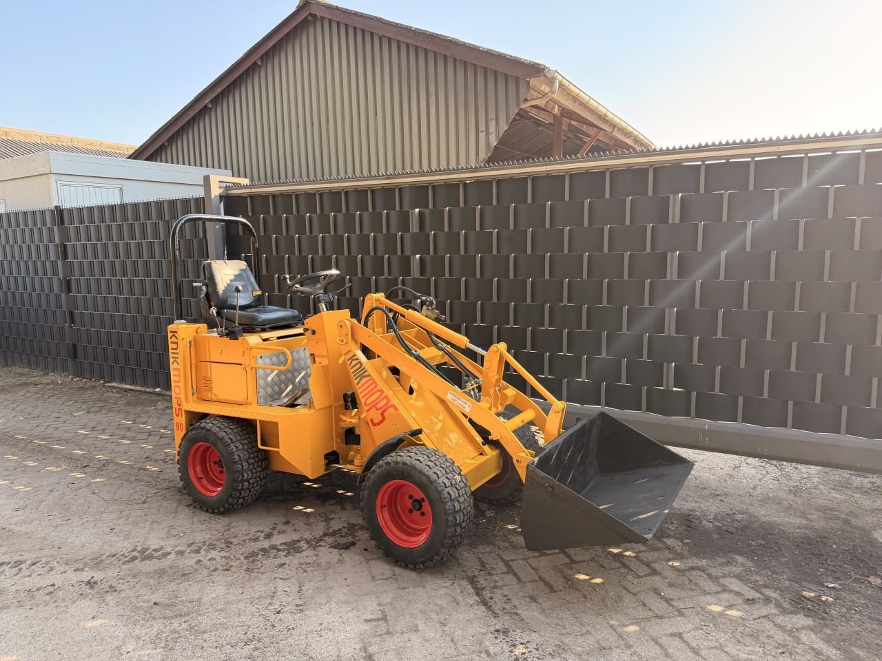 Kompaktlader Türe ait Knikmops 90, Gebrauchtmaschine içinde Veessen (resim 11)