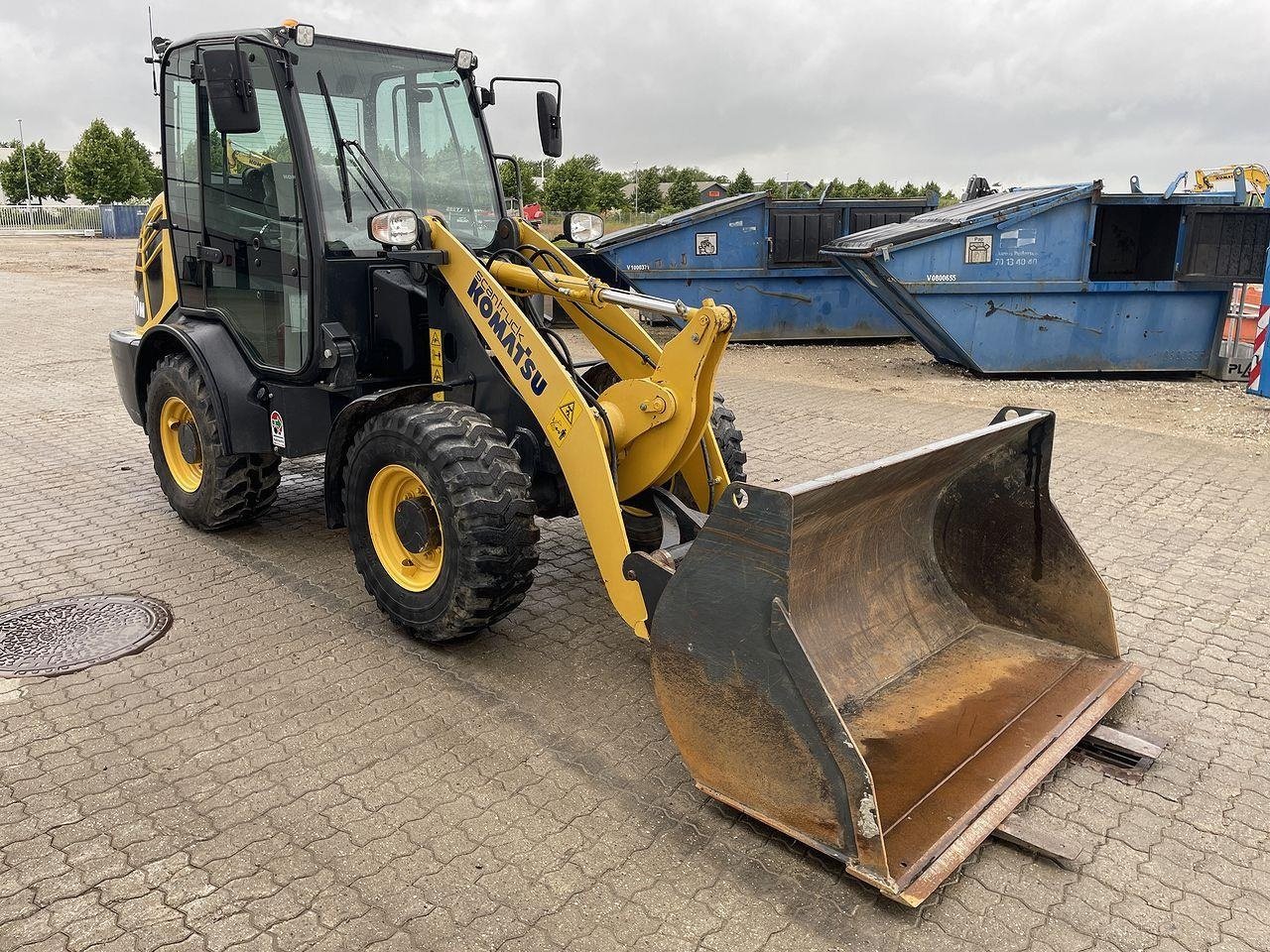 Kompaktlader des Typs Komatsu WA70M-8EO, Gebrauchtmaschine in Skive (Bild 5)