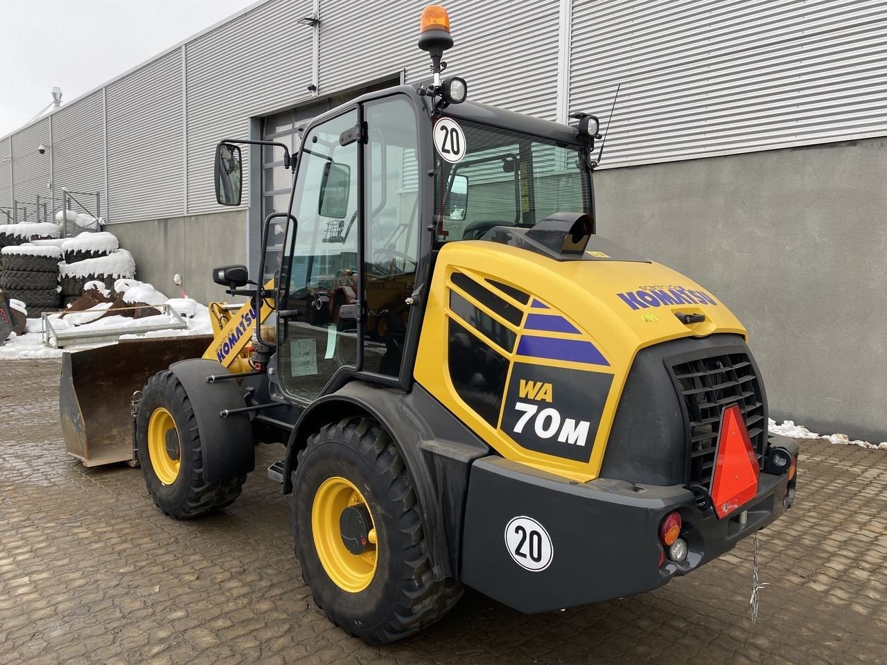 Kompaktlader del tipo Komatsu WA70M-8EO, Gebrauchtmaschine en Skive (Imagen 2)