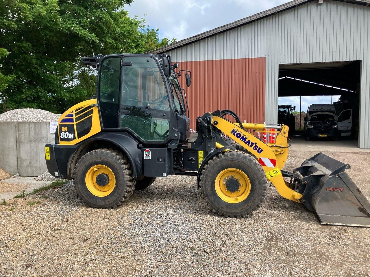 Kompaktlader of the type Komatsu WA80M-8EO, Gebrauchtmaschine in Skive (Picture 5)