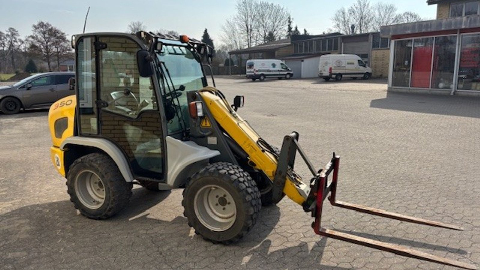 Kompaktlader Türe ait Kramer 350, Gebrauchtmaschine içinde Ringe (resim 3)