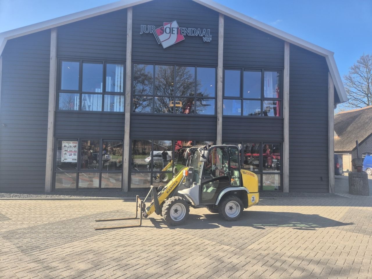 Kompaktlader za tip Kramer 5035, Gebrauchtmaschine u Lunteren (Slika 1)