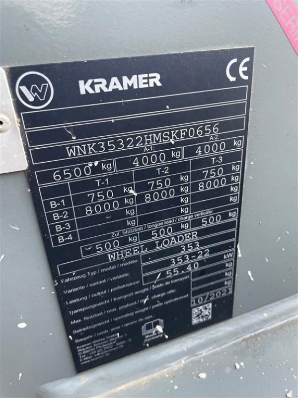 Kompaktlader του τύπου Kramer 5085, Gebrauchtmaschine σε Høng (Φωτογραφία 9)