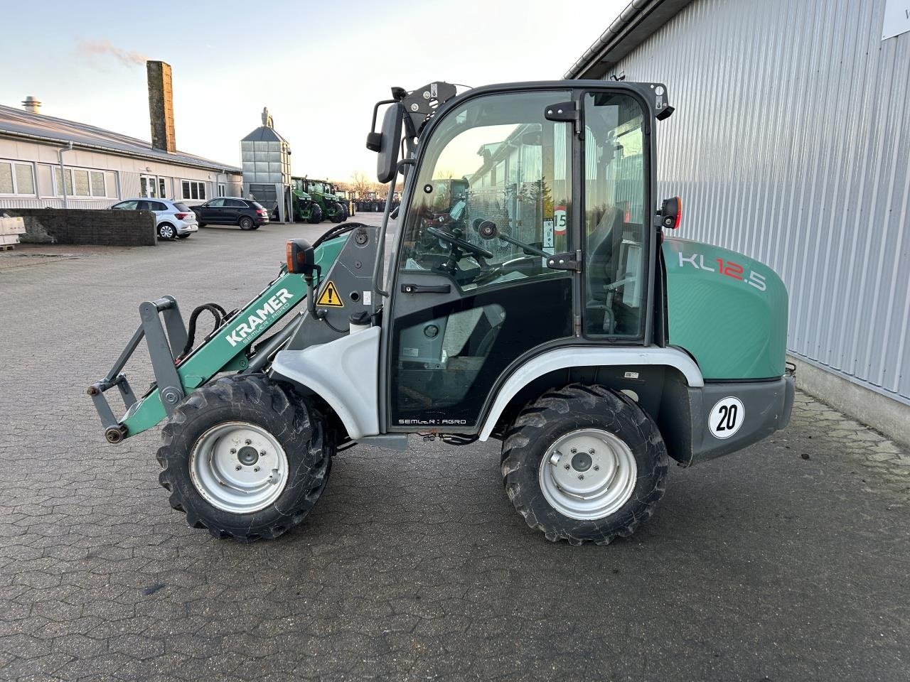 Kompaktlader of the type Kramer KL12.5, Gebrauchtmaschine in Struer (Picture 2)
