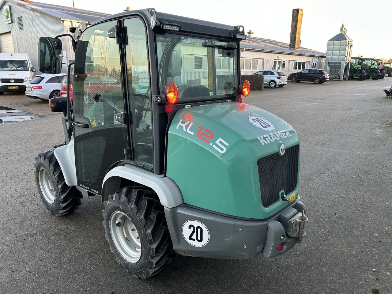 Kompaktlader of the type Kramer KL12.5, Gebrauchtmaschine in Struer (Picture 13)