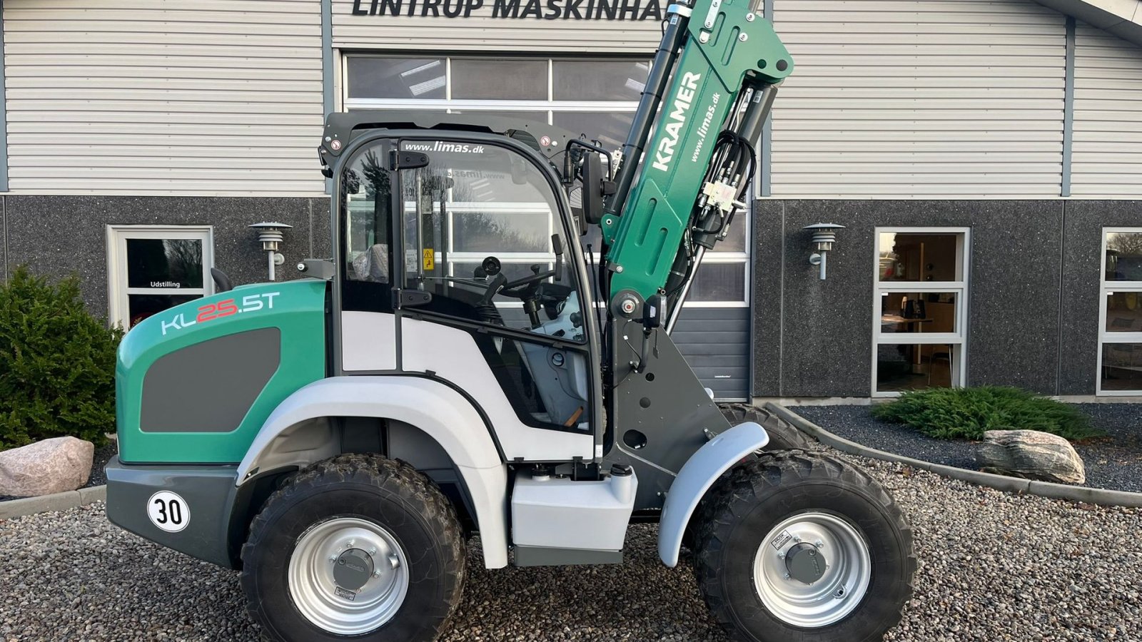 Kompaktlader typu Kramer KL25.5T JULE/NYTÅRSTILBUD med Teleskoparm, så den har stor rækkevidde og fleksibilitet., Gebrauchtmaschine v Lintrup (Obrázok 18)