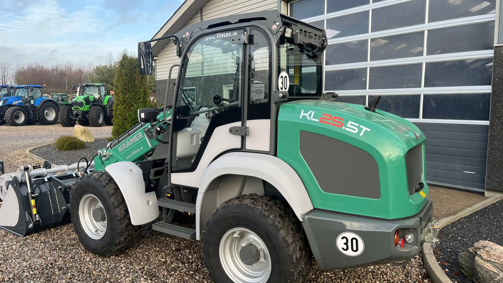 Kompaktlader of the type Kramer KL25.5T TILBUD med Teleskoparm, så den har stor rækkevidde og fleksibilitet., Gebrauchtmaschine in Lintrup (Picture 10)