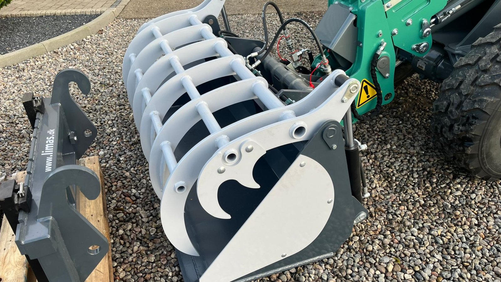 Kompaktlader of the type Kramer KL25.5T TILBUD med Teleskoparm, så den har stor rækkevidde og fleksibilitet., Gebrauchtmaschine in Lintrup (Picture 4)