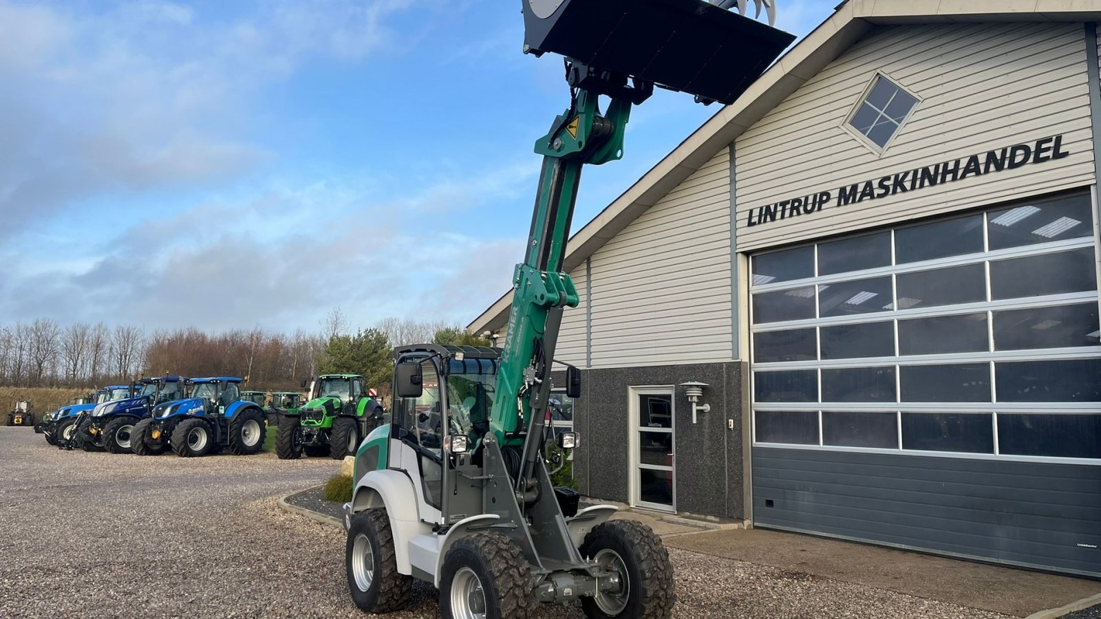 Kompaktlader of the type Kramer KL25.5T TILBUD med Teleskoparm, så den har stor rækkevidde og fleksibilitet., Gebrauchtmaschine in Lintrup (Picture 22)