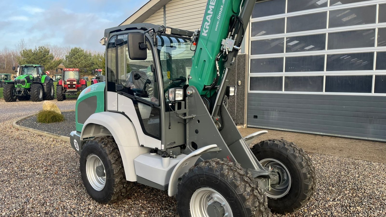 Kompaktlader of the type Kramer KL25.5T TILBUD med Teleskoparm, så den har stor rækkevidde og fleksibilitet., Gebrauchtmaschine in Lintrup (Picture 20)