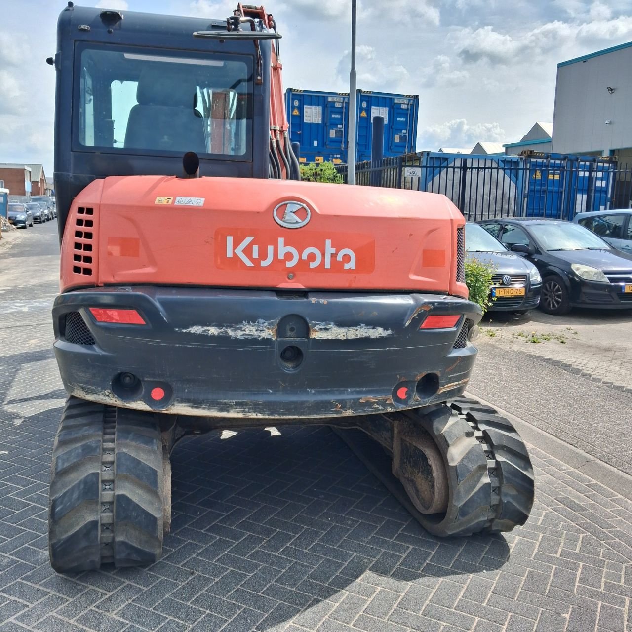 Kompaktlader типа Kubota Kx080-4, Gebrauchtmaschine в Alblasserdam (Фотография 3)