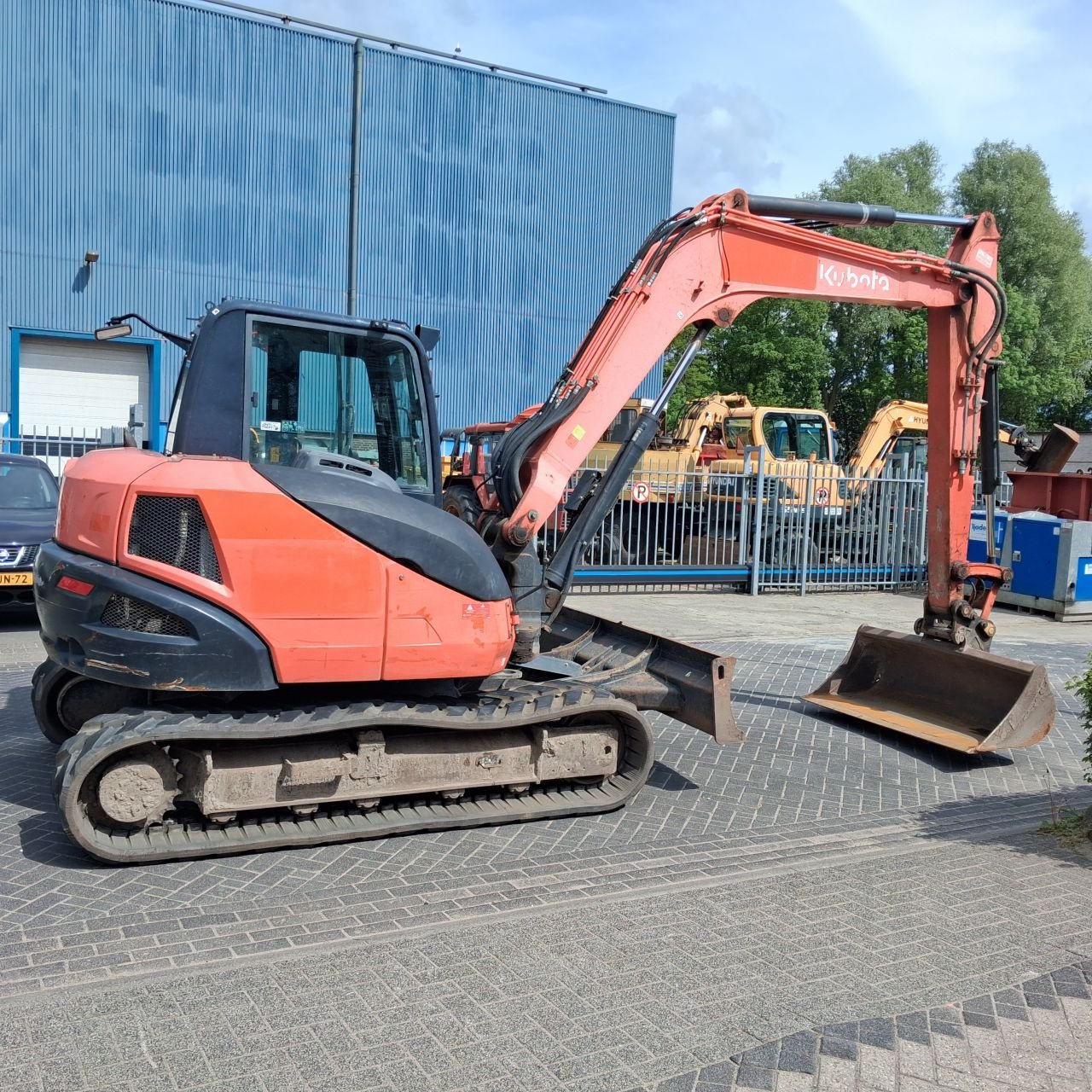 Kompaktlader типа Kubota Kx080-4, Gebrauchtmaschine в Alblasserdam (Фотография 1)