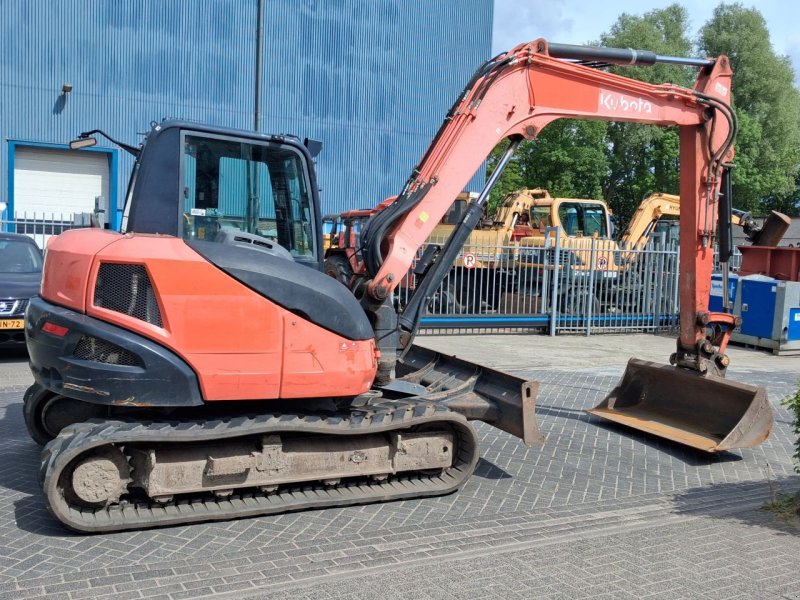 Kompaktlader Türe ait Kubota Kx080-4, Gebrauchtmaschine içinde Alblasserdam (resim 1)
