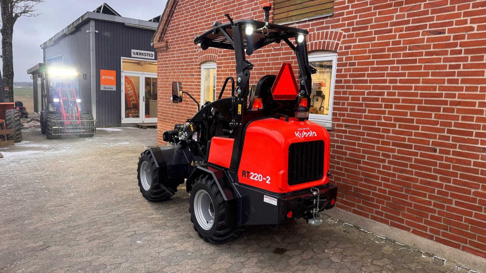 Kompaktlader tipa Kubota RT220-2a RT220-2, Gebrauchtmaschine u Gedved (Slika 10)