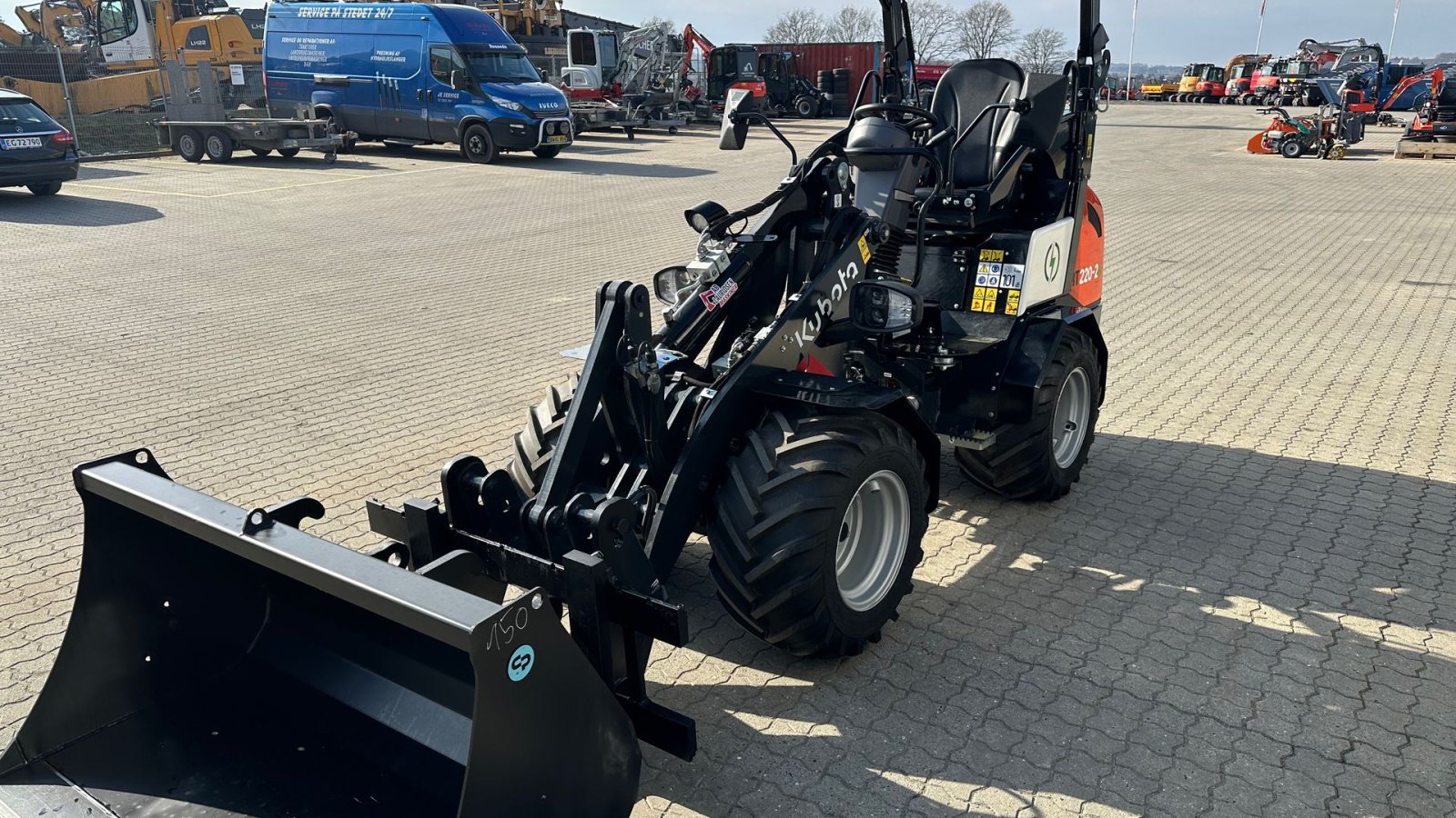 Kompaktlader za tip Kubota RT220-2E, Gebrauchtmaschine u Rønnede (Slika 4)