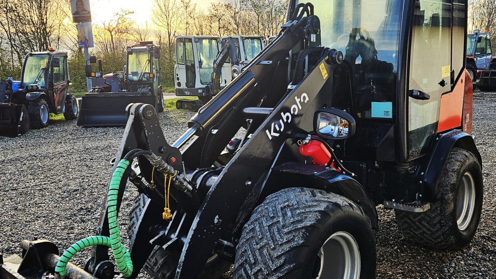 Kompaktlader типа Kubota RT270 / kun 900 timer / lukket kabine og meget udstyr, Gebrauchtmaschine в Arden (Фотография 4)