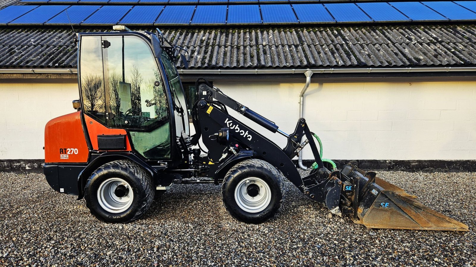 Kompaktlader типа Kubota RT270 / kun 900 timer / lukket kabine og meget udstyr, Gebrauchtmaschine в Arden (Фотография 1)