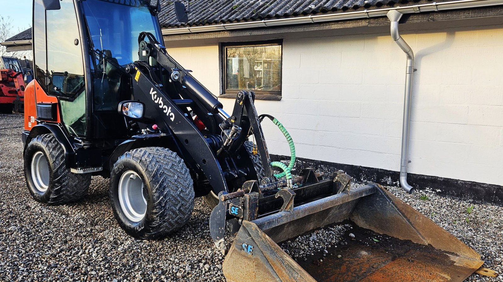 Kompaktlader типа Kubota RT270 / kun 900 timer / lukket kabine og meget udstyr, Gebrauchtmaschine в Arden (Фотография 2)