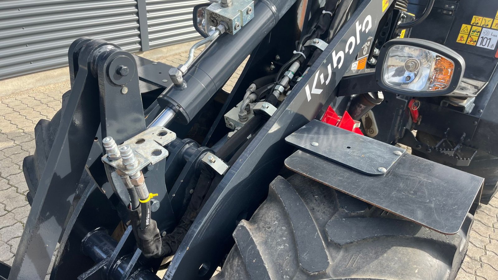 Kompaktlader of the type Kubota RT280-2 Skovl og gafler, Gebrauchtmaschine in Rønnede (Picture 9)