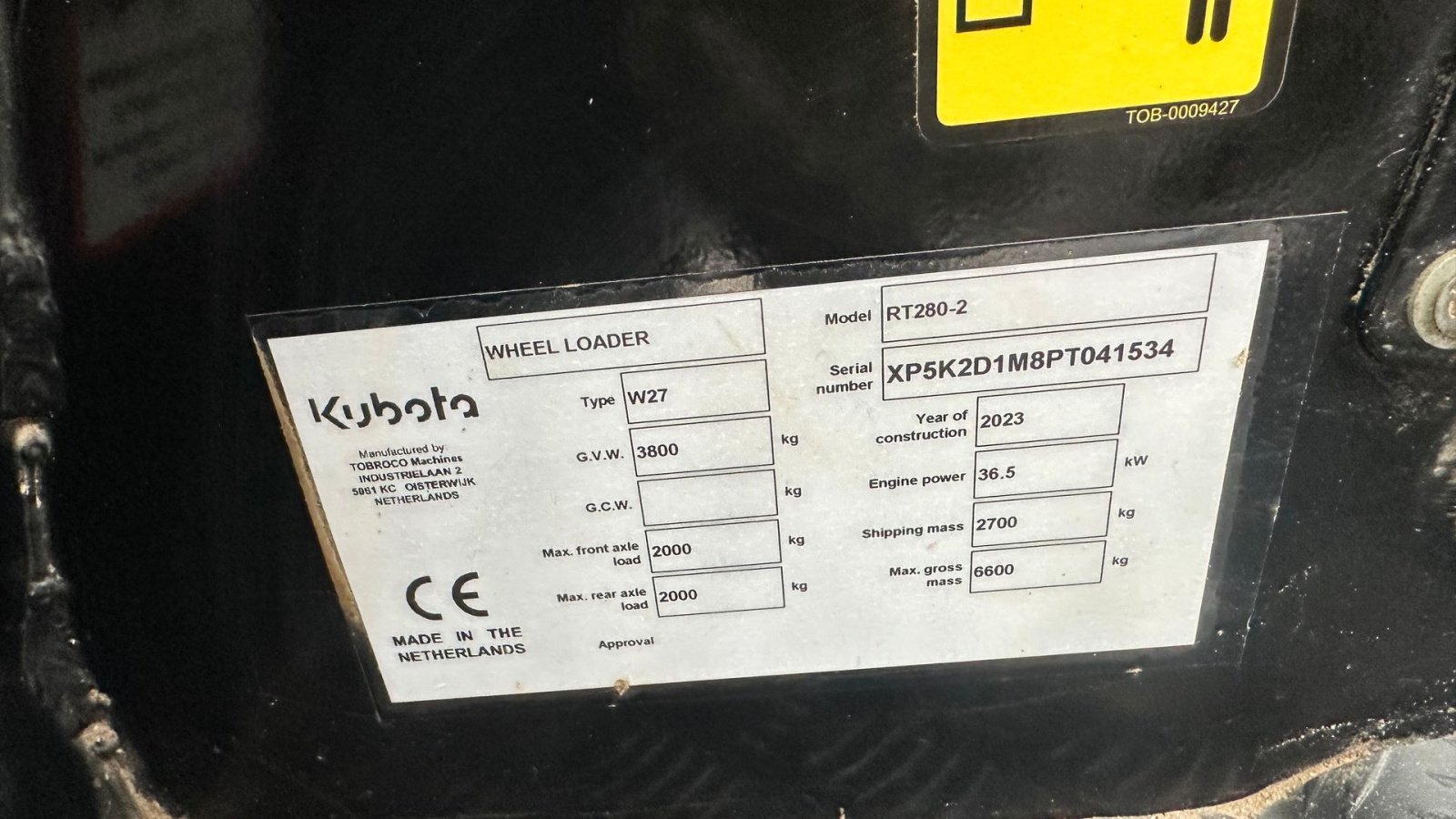 Kompaktlader typu Kubota RT280-2, Gebrauchtmaschine v Rønnede (Obrázok 11)