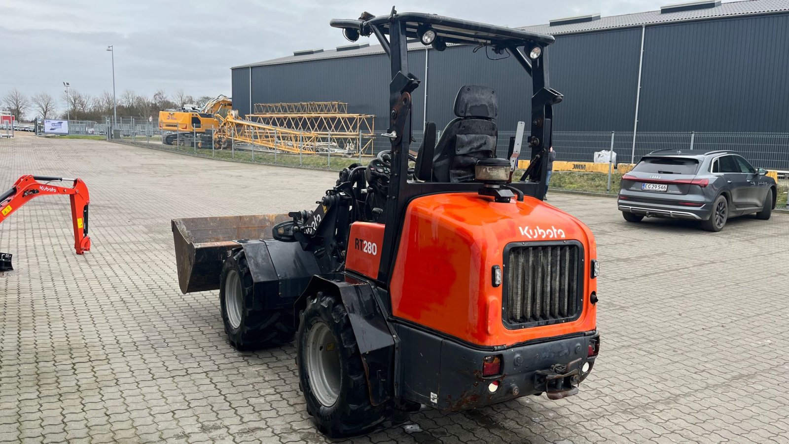 Kompaktlader of the type Kubota RT280 med skovl og gafler, Gebrauchtmaschine in Rønnede (Picture 16)