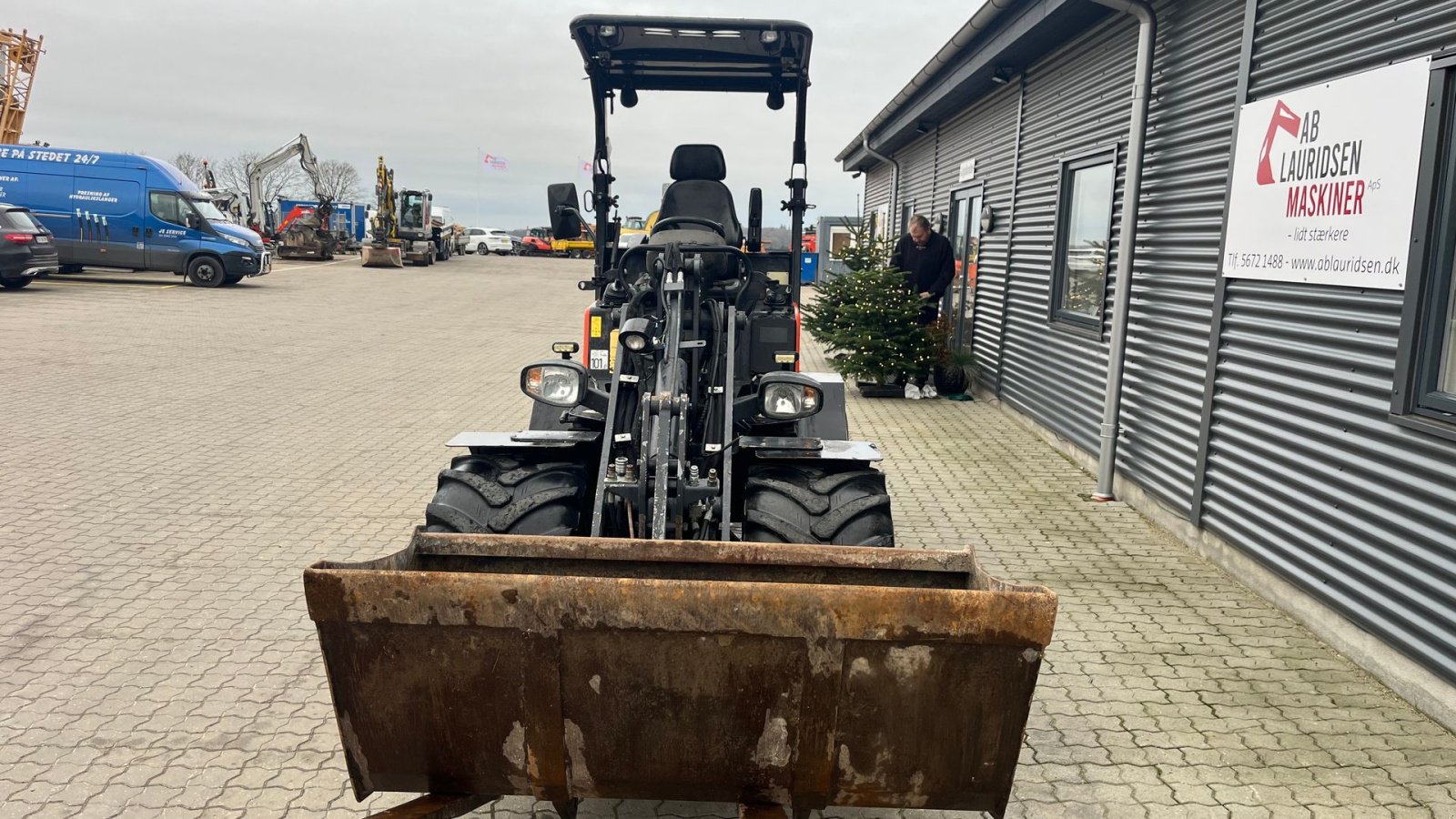 Kompaktlader of the type Kubota RT280 med skovl og gafler, Gebrauchtmaschine in Rønnede (Picture 3)