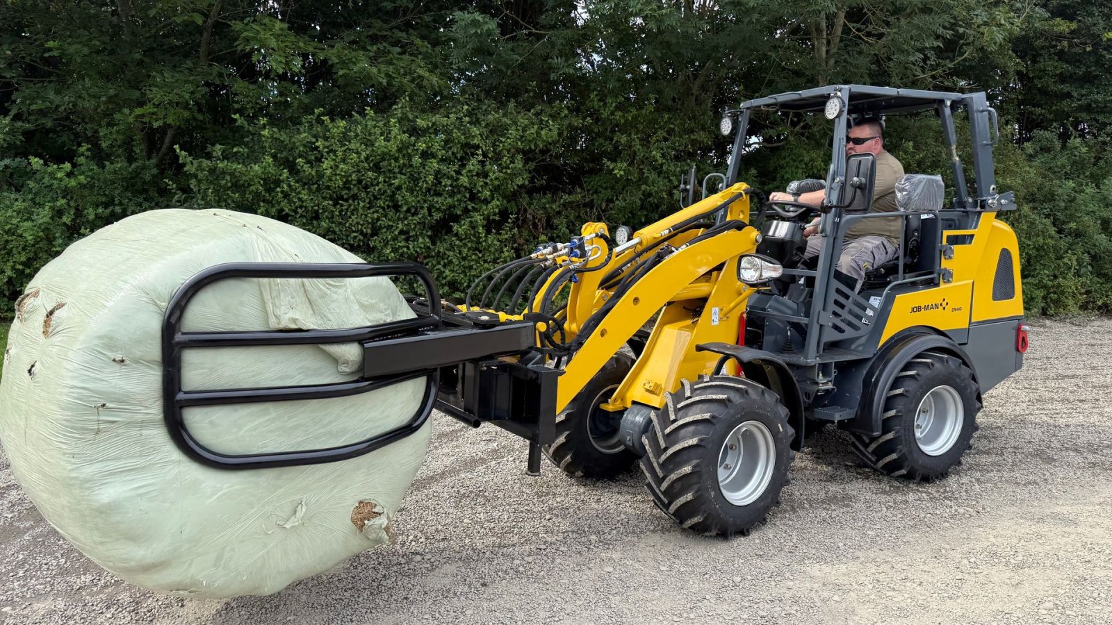 Kompaktlader des Typs MAN 2940 Foldbar bøjle, Gebrauchtmaschine in Herning (Bild 12)