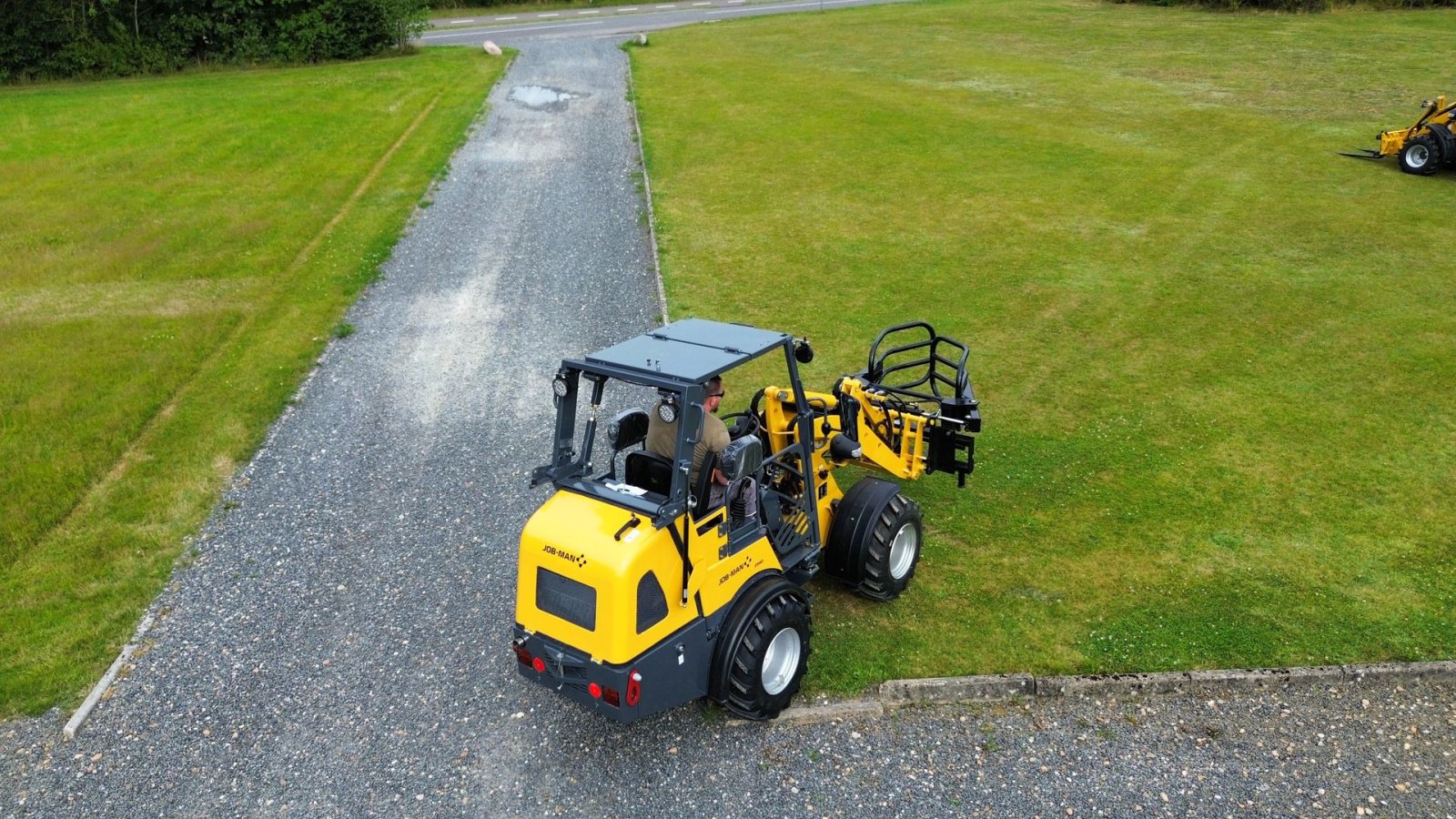 Kompaktlader des Typs MAN 2940 Foldbar bøjle, Gebrauchtmaschine in Herning (Bild 4)