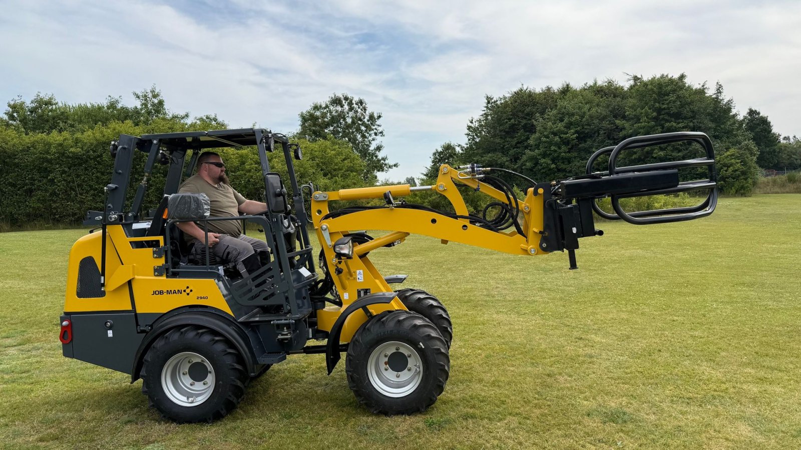 Kompaktlader des Typs MAN 2940 Foldbar bøjle, Gebrauchtmaschine in Herning (Bild 13)