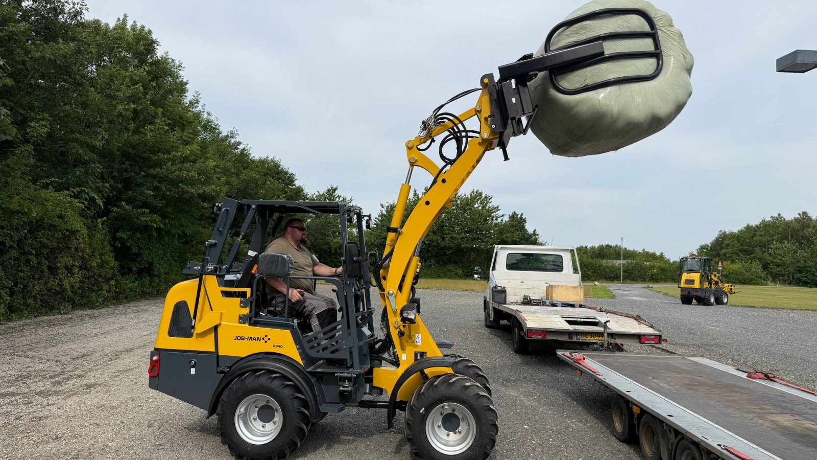 Kompaktlader des Typs MAN 2940 Foldbar bøjle, Gebrauchtmaschine in Herning (Bild 11)