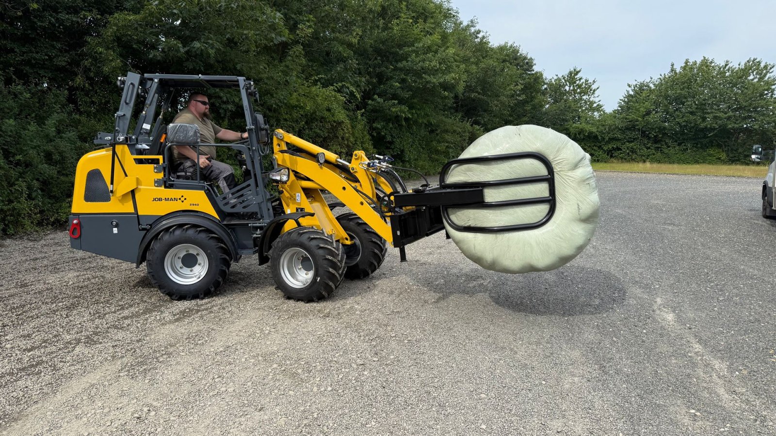 Kompaktlader des Typs MAN 2940 Foldbar bøjle, Gebrauchtmaschine in Herning (Bild 10)