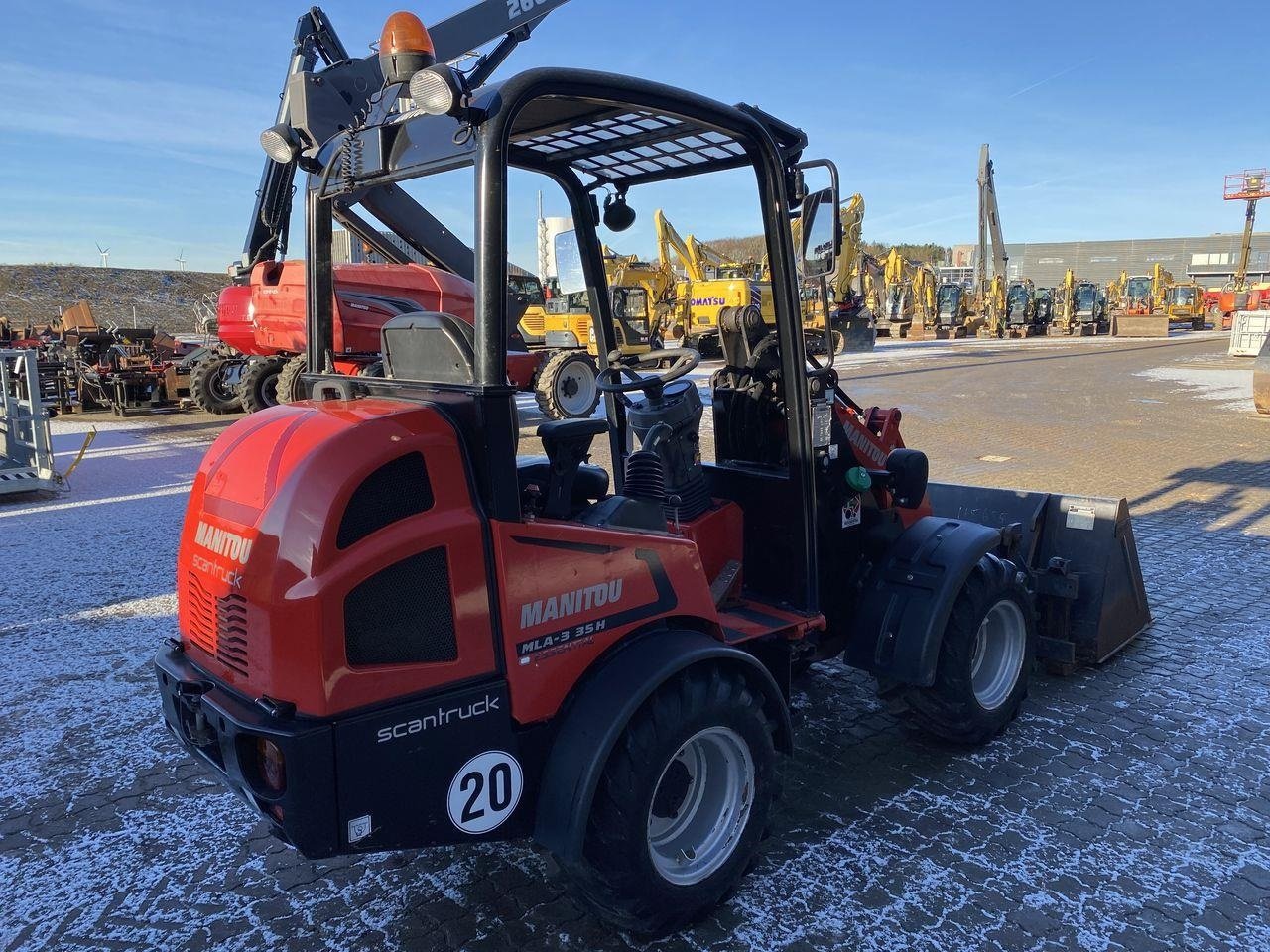 Kompaktlader of the type Manitou MLA 3-35H-4P, Gebrauchtmaschine in Skive (Picture 4)