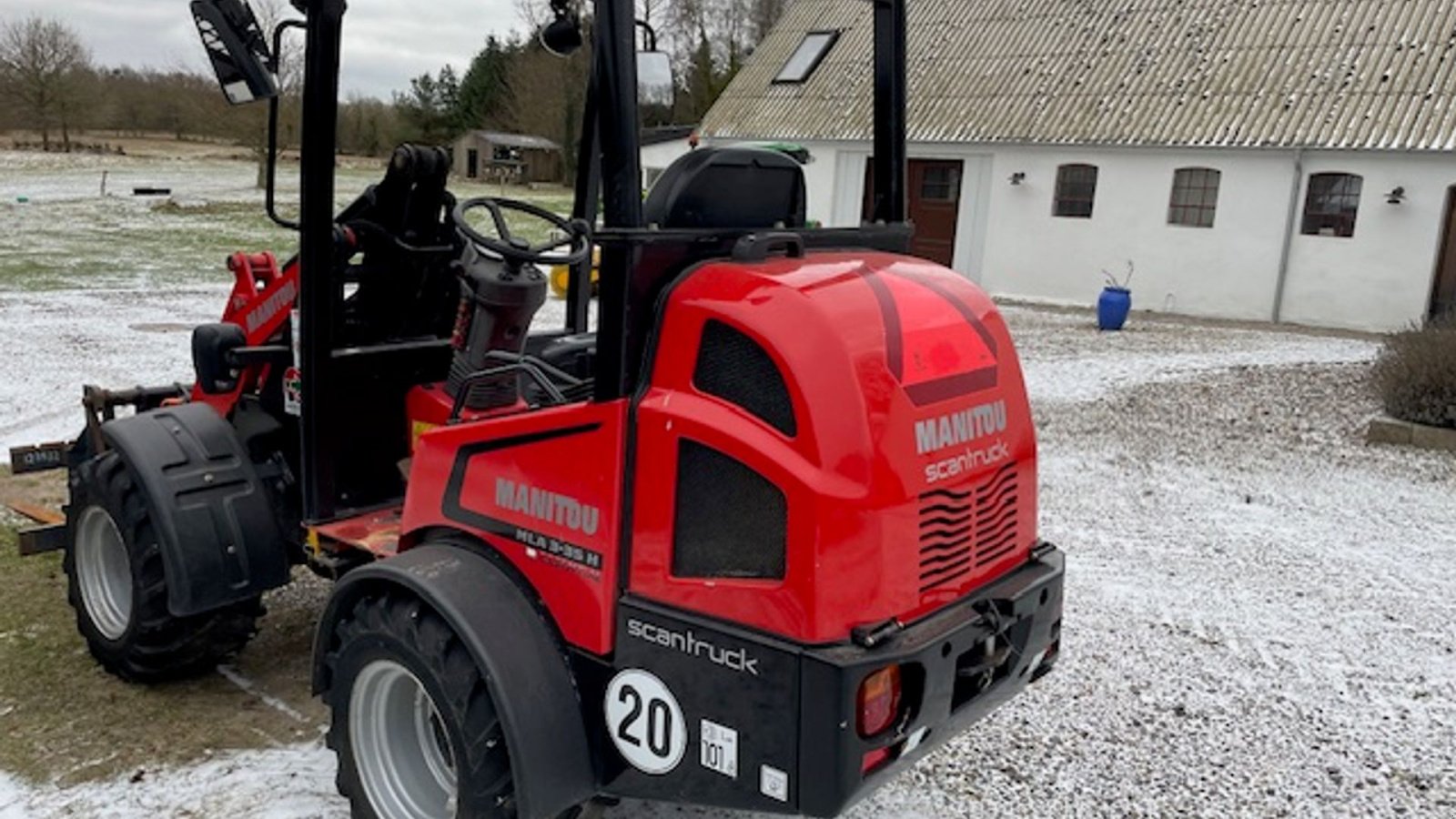 Kompaktlader типа Manitou MLA 3-35H, Gebrauchtmaschine в Randers NØ (Фотография 2)