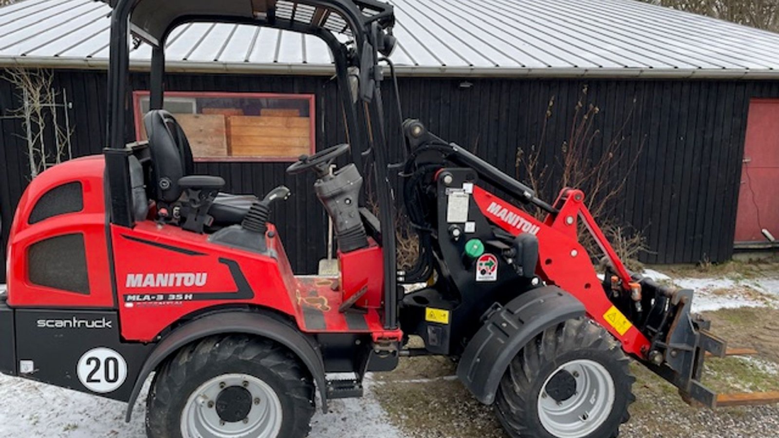 Kompaktlader typu Manitou MLA 3-35H, Gebrauchtmaschine w Randers NØ (Zdjęcie 1)