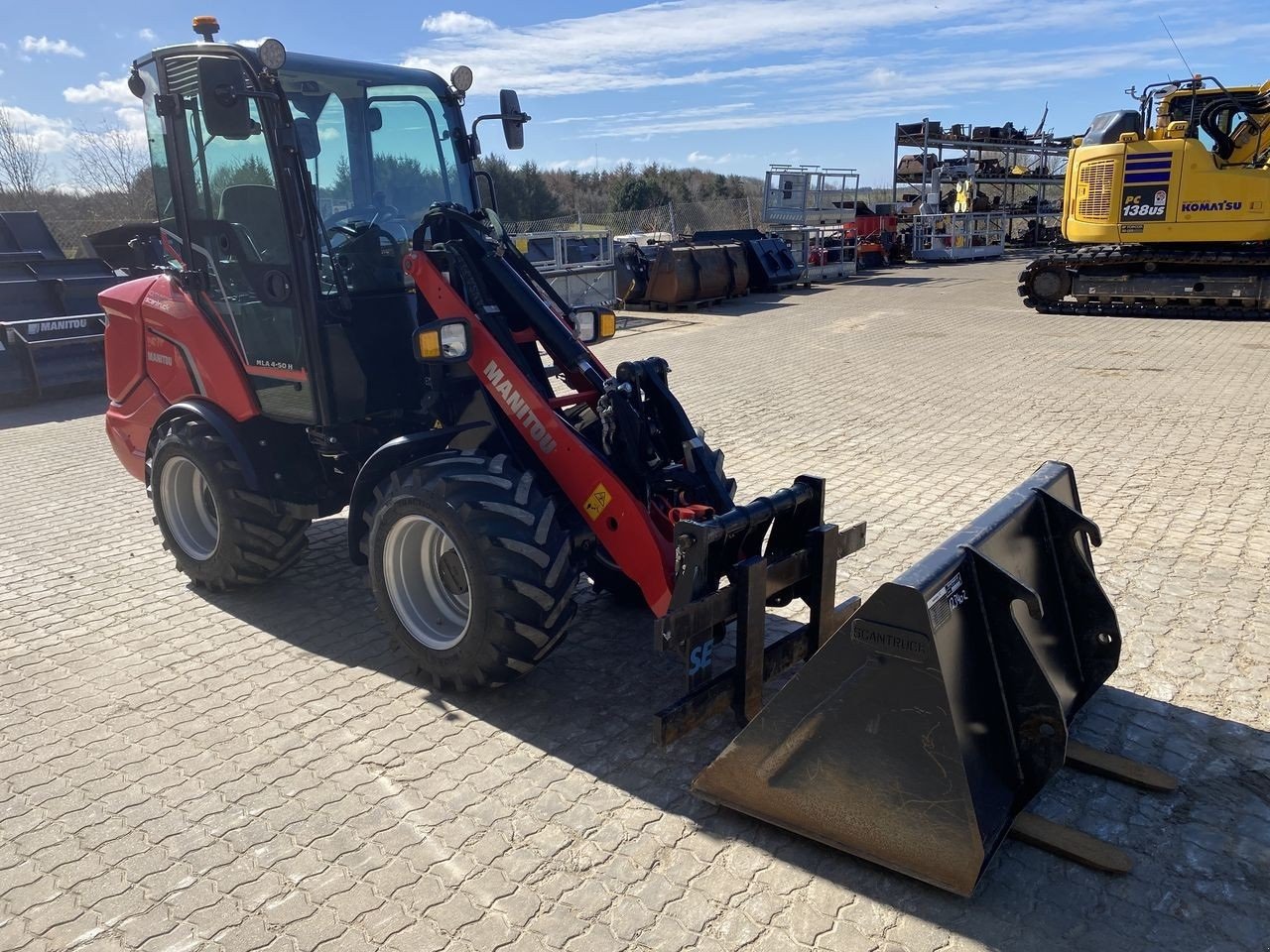 Kompaktlader от тип Manitou MLA 4-50H-C CAB ST5, Gebrauchtmaschine в Skive (Снимка 5)