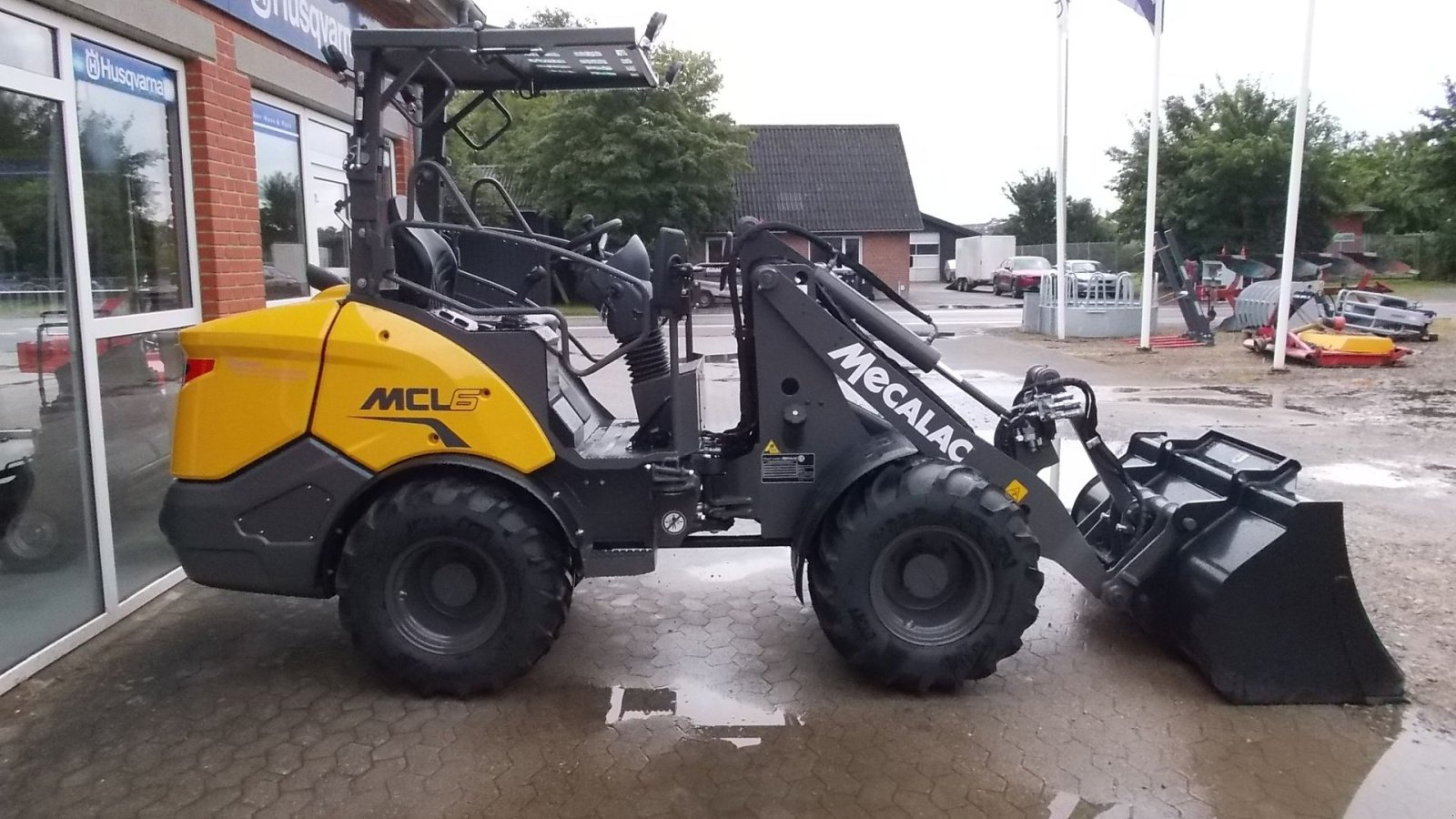 Kompaktlader of the type Mecalac MCL6 NY, Gebrauchtmaschine in Roslev (Picture 3)