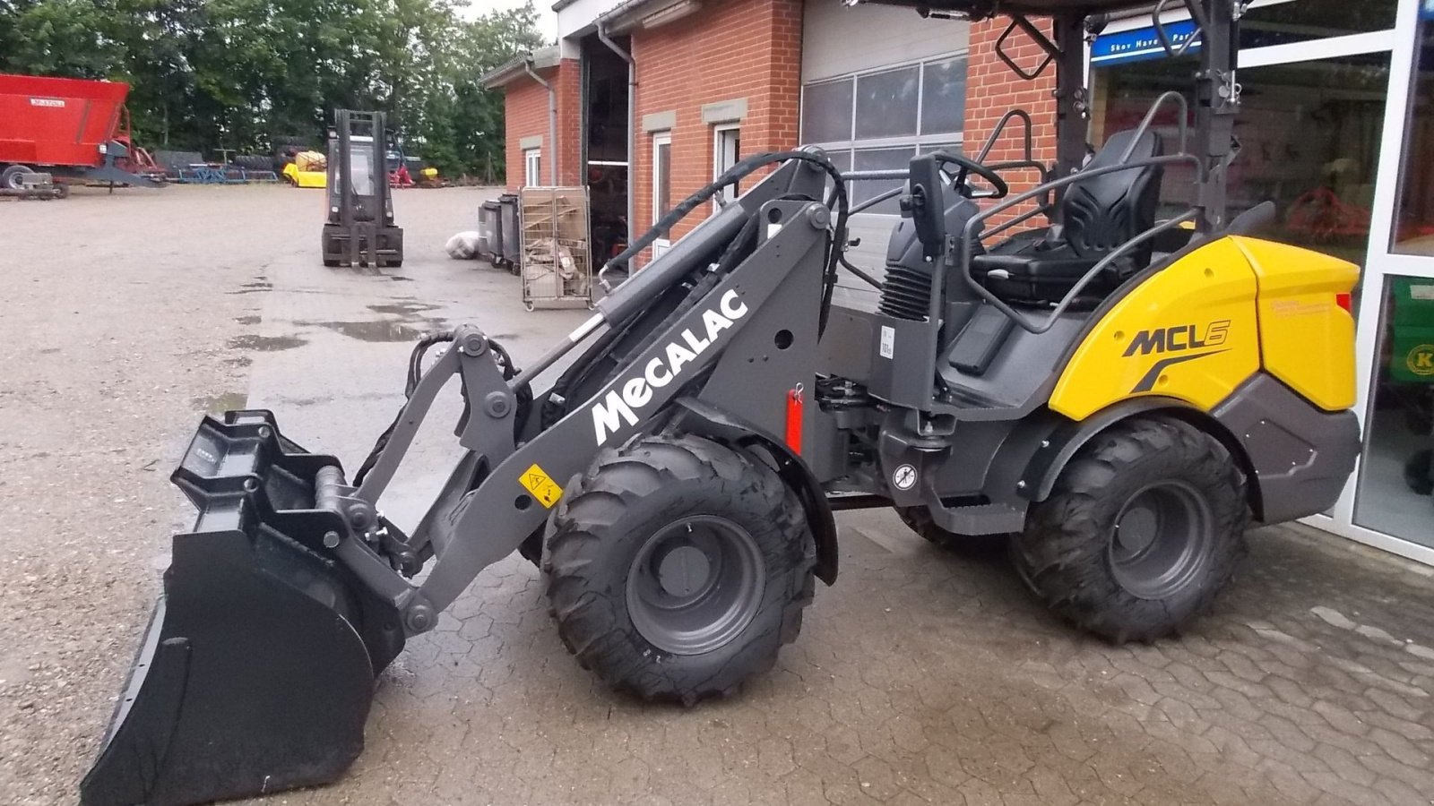 Kompaktlader от тип Mecalac MCL6, Gebrauchtmaschine в Roslev (Снимка 5)