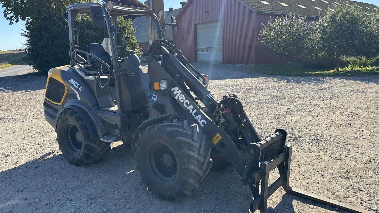 Kompaktlader tip Mecalac MCL8, Gebrauchtmaschine in Varde (Poză 4)