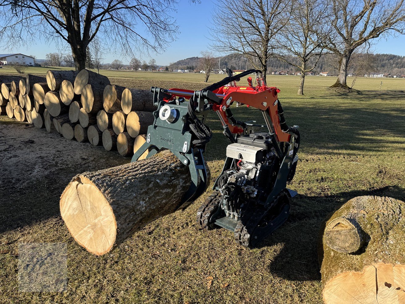 Kompaktlader a típus micro-pelle microBull Eco Minilader, Raupenlader, Kompaktlader, Skidlader, Neumaschine ekkor: Bruckmühl (Kép 2)