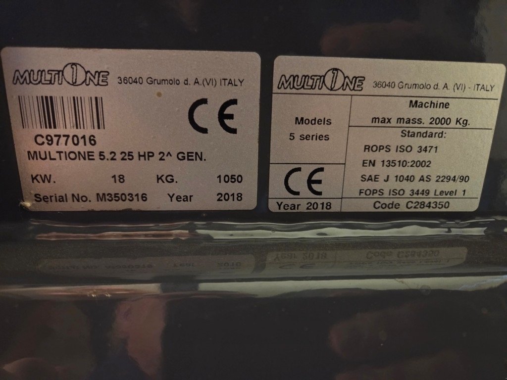 Kompaktlader des Typs Multione 5.2K, Gebrauchtmaschine in Herning (Bild 4)