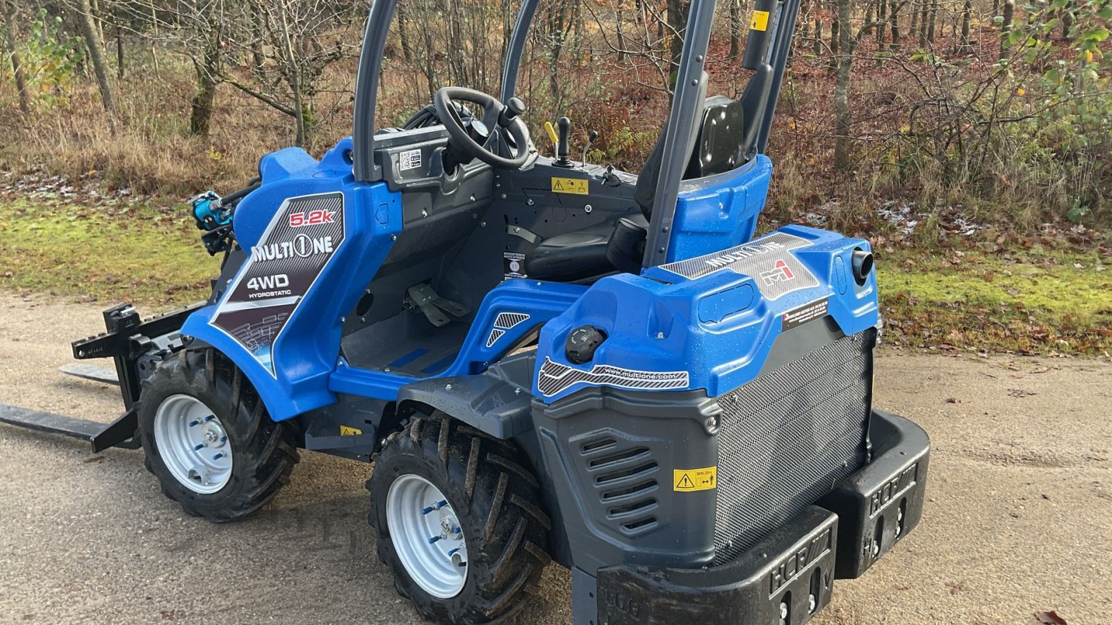 Kompaktlader от тип Multione 5.2K, Gebrauchtmaschine в Bording (Снимка 4)