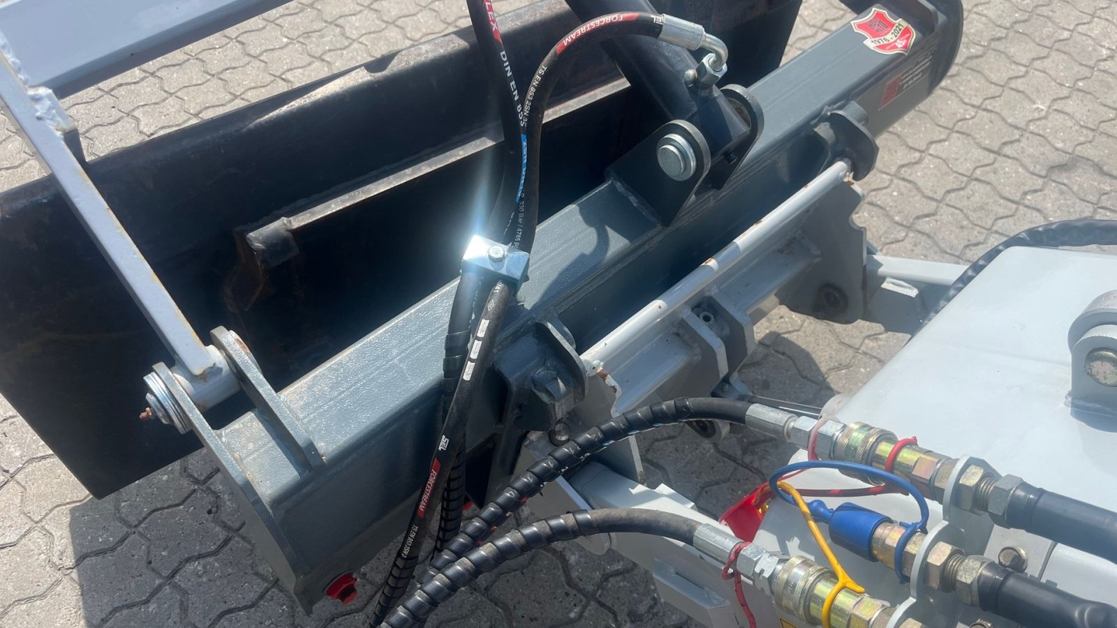 Kompaktlader tip Multione f18b  Telescopic med læsseskovl og siloklo, Gebrauchtmaschine in Rønnede (Poză 8)