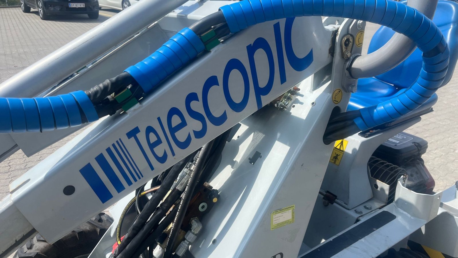 Kompaktlader tip Multione f18b  Telescopic med læsseskovl og siloklo, Gebrauchtmaschine in Rønnede (Poză 9)